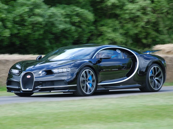 Furtul unui Bugatti Chiron din sediul companiei