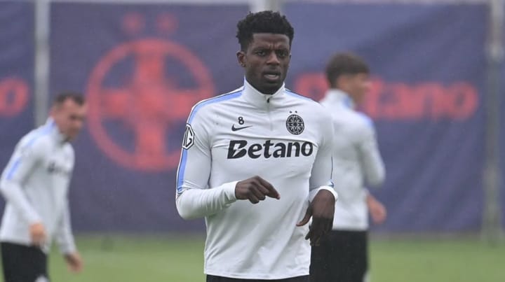 Situația lui Eddy Gnahore la FCSB după eșecul cu Gloria Bistrița