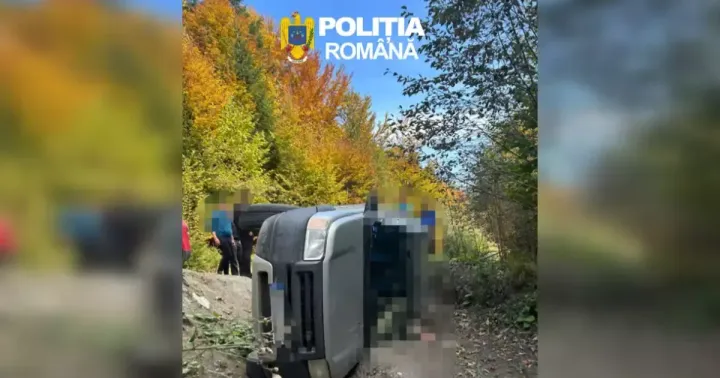 Descoperirea a două persoane decedate într-un autoturism din Brașov