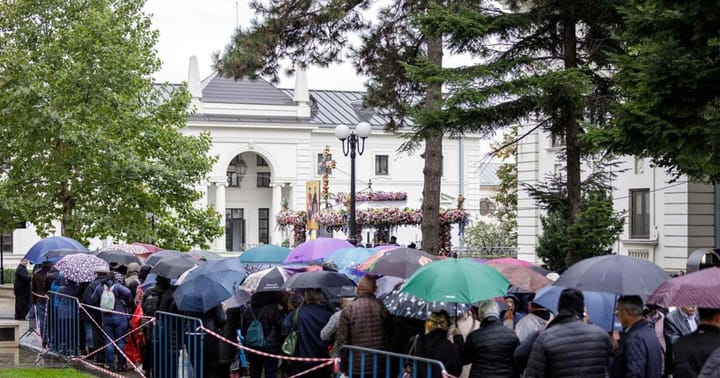 Incident la pelerinajul de la Catedrala Mitropolitană din Iași
