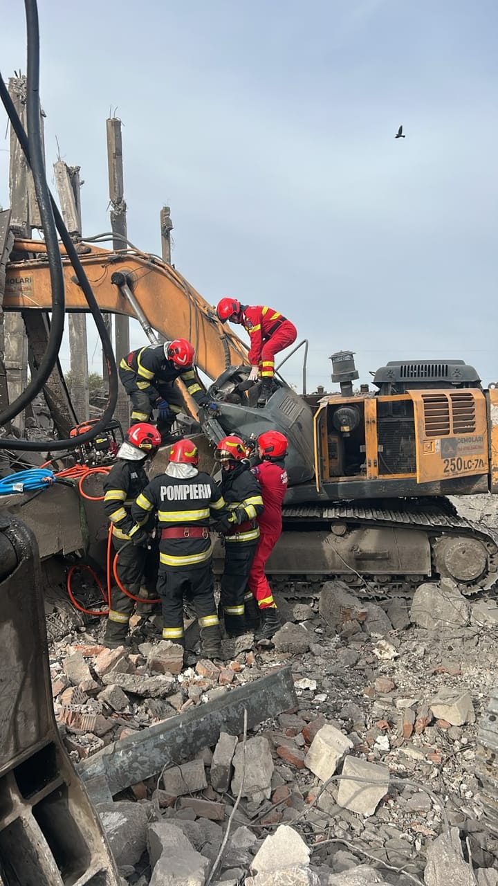 Accident fatal în timpul unor lucrări de demolare în Dolj