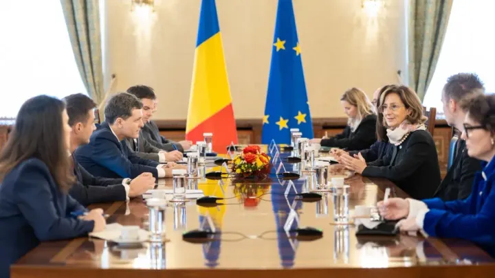Întâlnirea președintelui Nicușor Dan cu Comisia de la Veneția