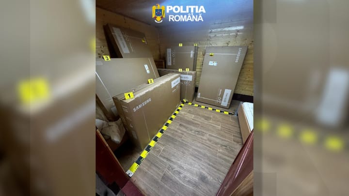 Ancheta în cazul furtului de televizoare din Mehedinți