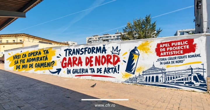 CFR organizează un concurs pentru o pictură murală