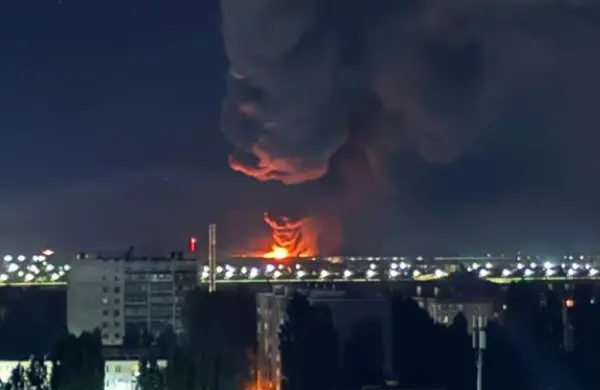 Incendiu la un terminal petrolier din regiunea Rostov