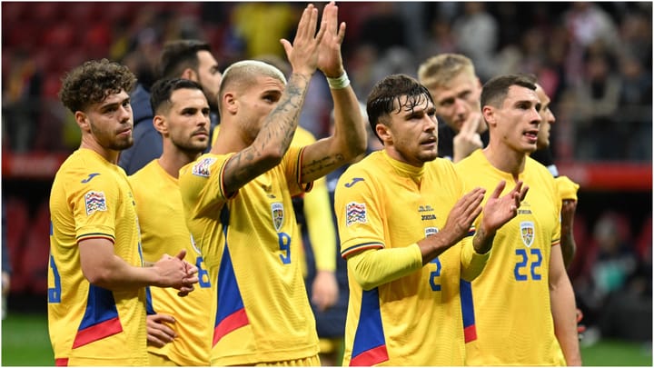 Situația națională de fotbal a României în Liga Națiunilor
