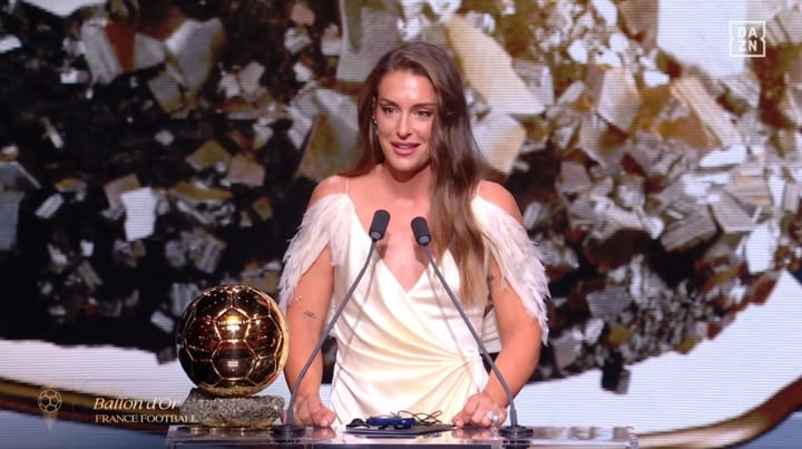 Alexia Putellas a câștigat Balonul de Aur feminin