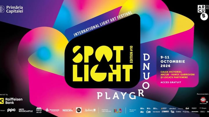 Bucureștiul găzduiește ediția aniversară a Festivalului Internațional al Luminii