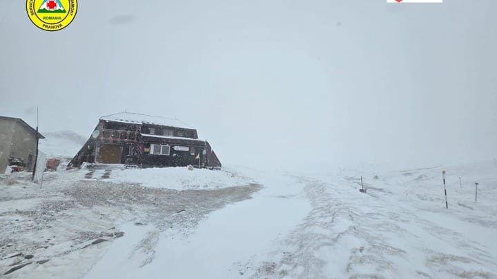 Intervenție de salvare la Vârful Omu