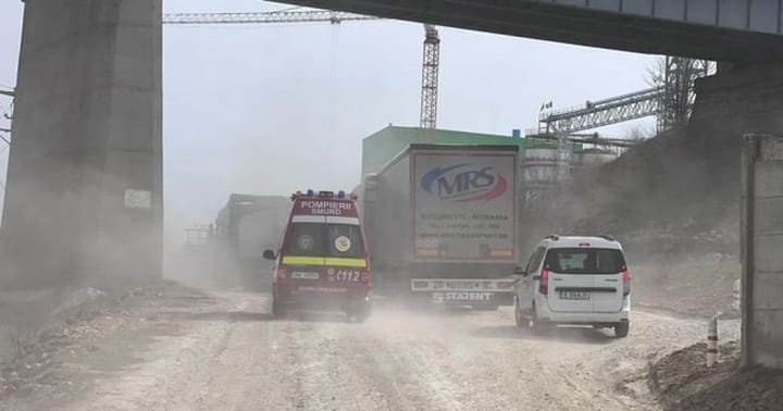 Incident cu explozie și incendiu la o fabrică din Medgidia