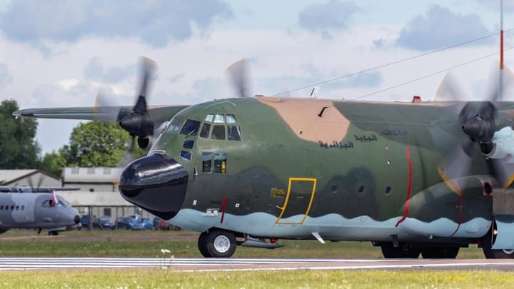 Zborul unei aeronave militare algeriene către Moscova