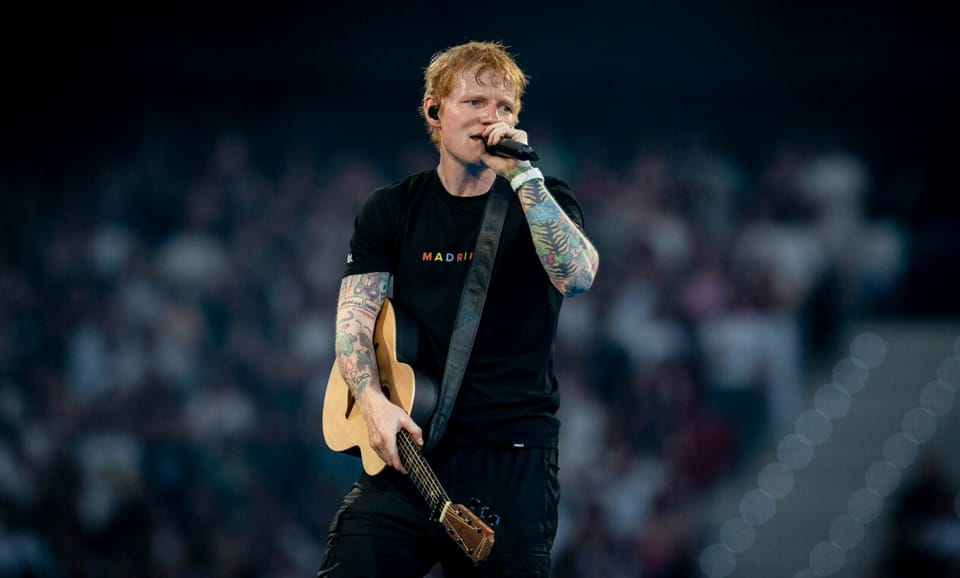 Modificări și controverse în turneul lui Ed Sheeran
