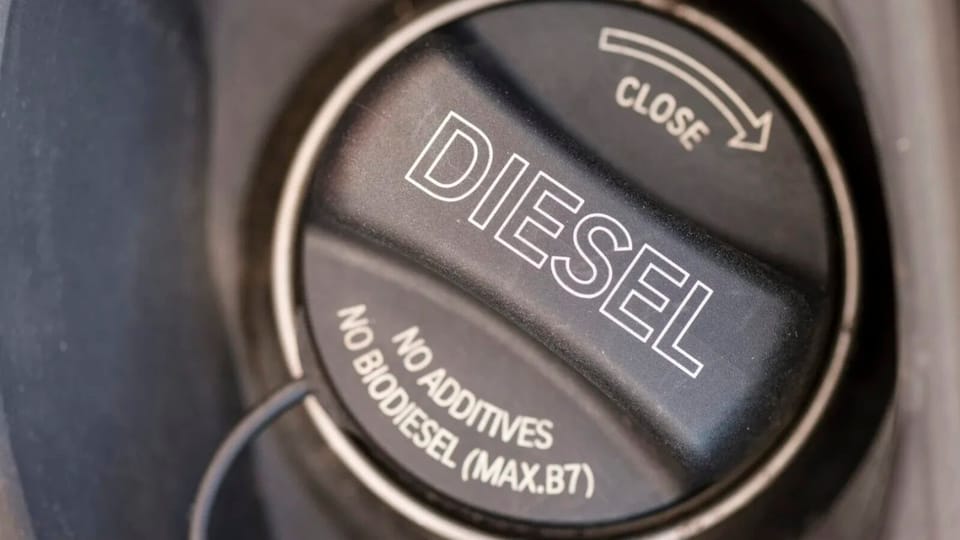 Evoluția prețurilor la motorină în Marea Britanie