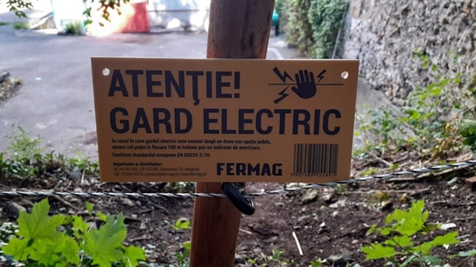 Probleme de securitate cu gardul electric din Râșnov