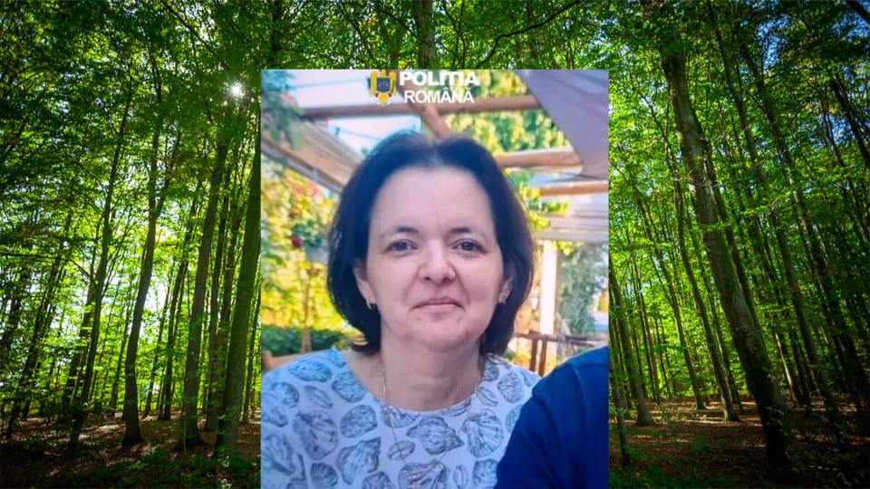 O profesoară din județul Arad a fost găsită în pădure după ce a fost dată dispărută