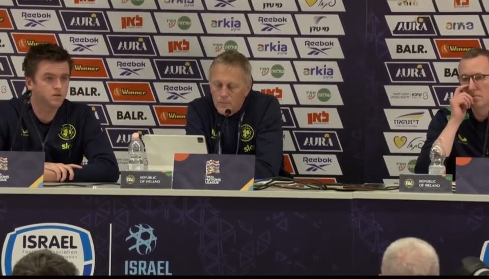 Decizia selecționatei Irlandei privind meciul cu Israel