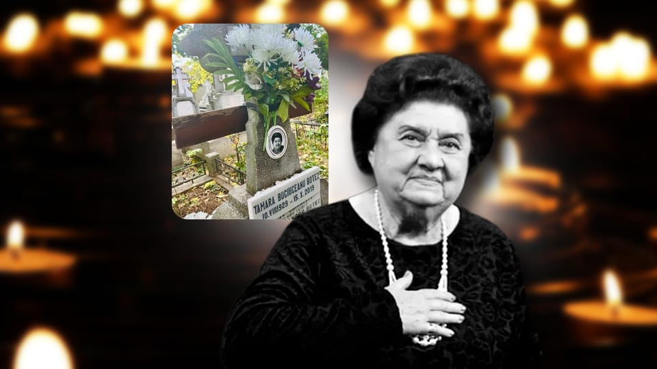Ceremonie religioasă în memoria actriței Tamara Buciuceanu-Botez
