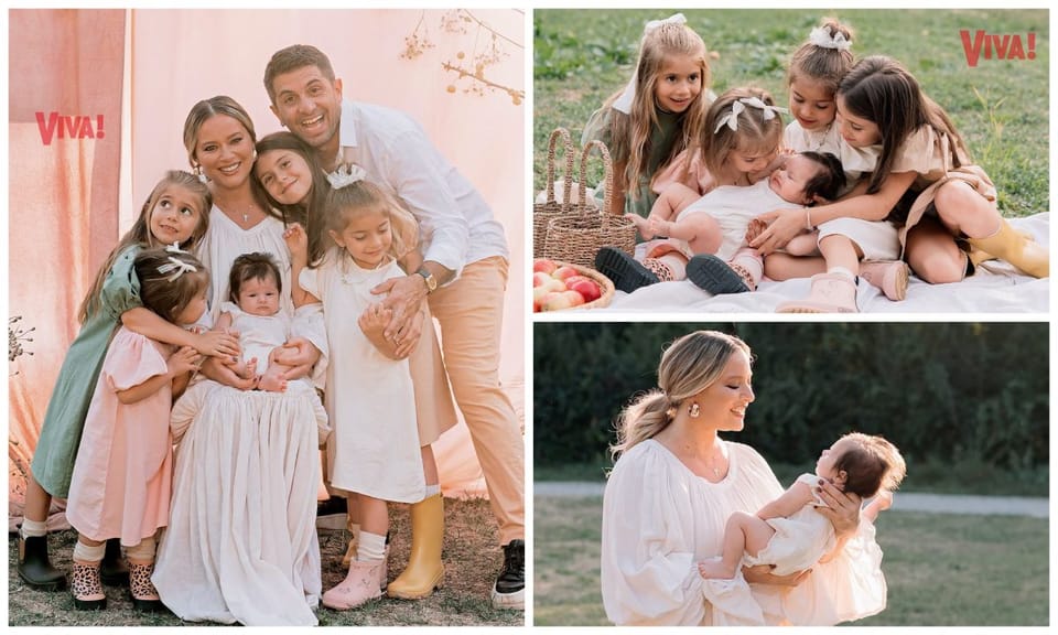 Laura Cosoi despre viața de familie după nașterea celui de-al cincilea copil