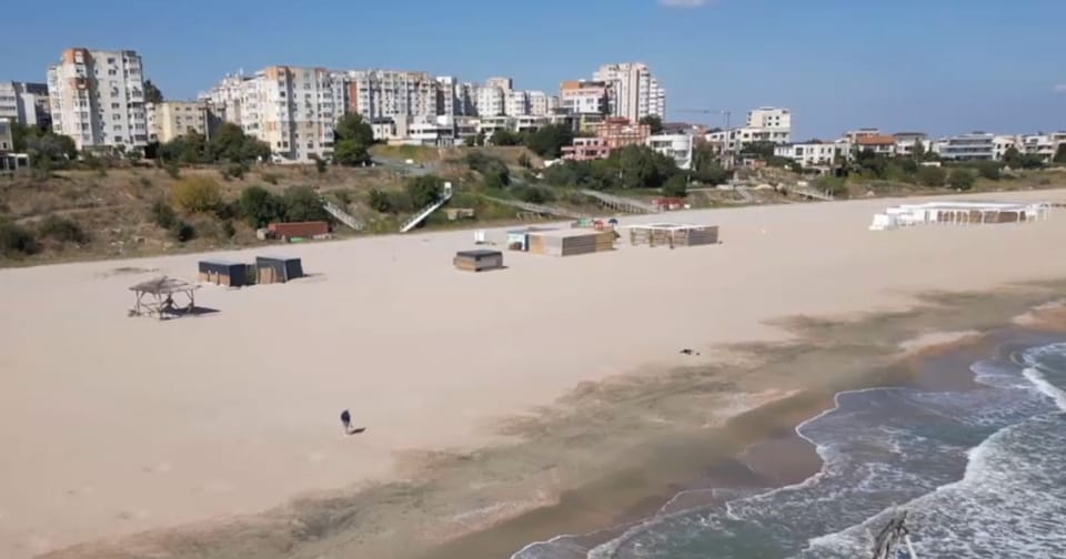 Evoluția plajelor din Mamaia după lucrările de înnisipare