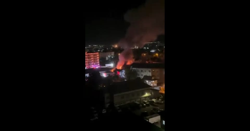 Incendiu la o locuință din Slatina