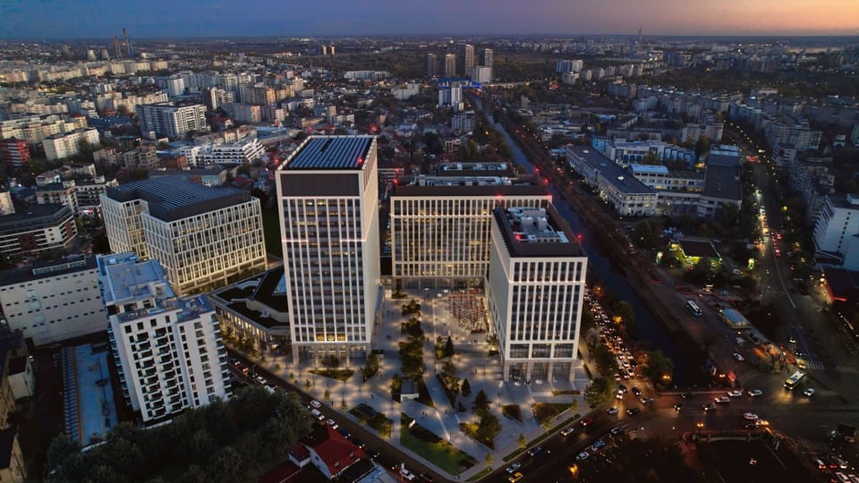 Evoluția cererii de spații de birouri din București