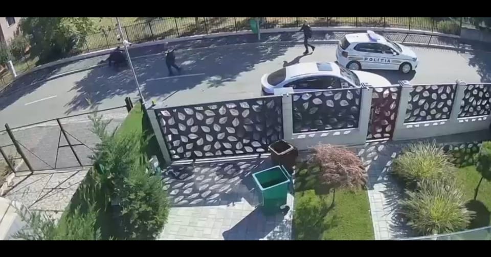Incident în Sectorul 6 între un suspect și polițiști