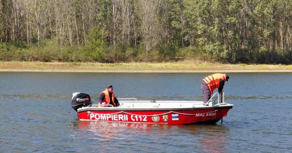 Intervenție de salvare în Lacul Bentu Mare