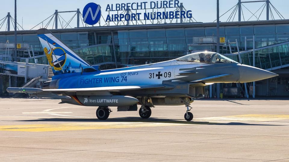 Incident aerian la aeroportul din Nürnberg