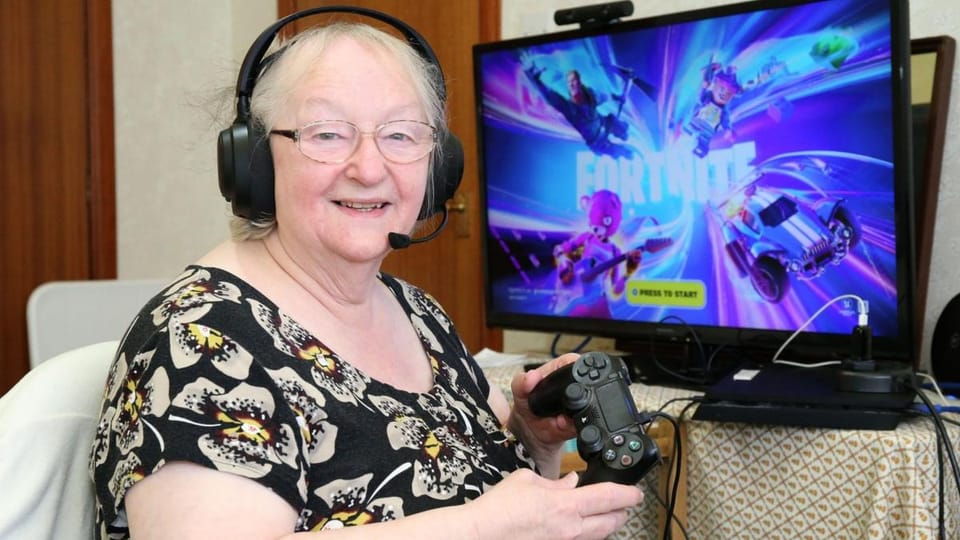 O femeie vârstnică a stabilit un record mondial în gaming
