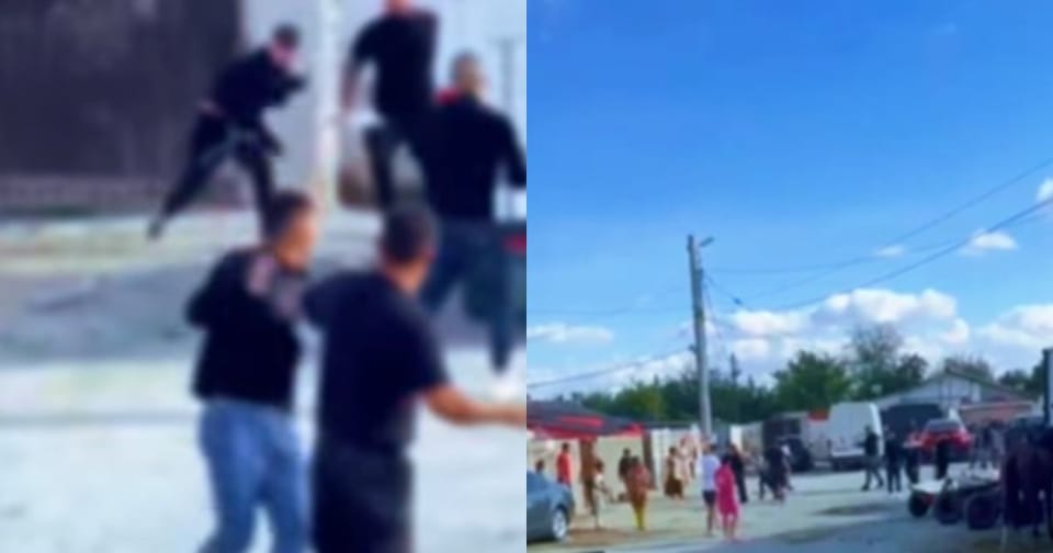 Incident violent în Medgidia cu intervenția forțelor de ordine