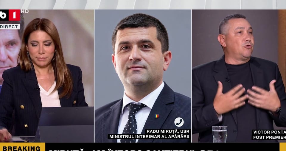 Disputa dintre Victor Ponta și Radu Miruță privind Șantierul Naval Mangalia