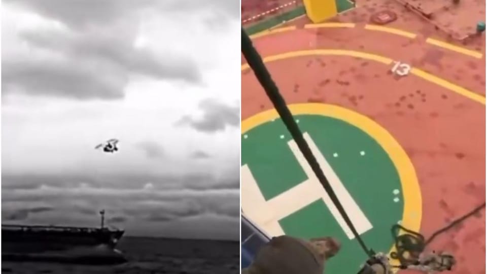 Intervenția Marinei franceze asupra unui petrolier în Oceanul Indian
