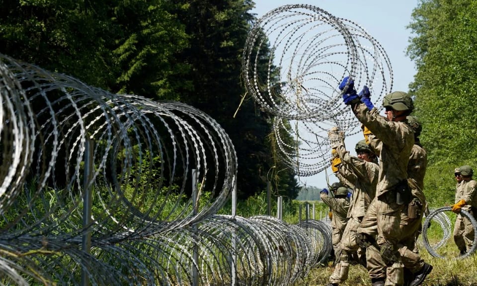 Incident la frontiera dintre Letonia și Belarus