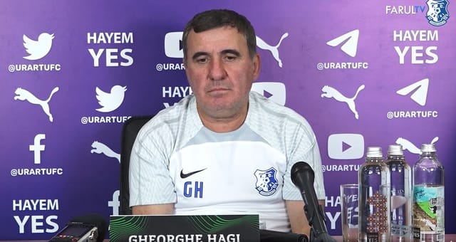 Reacția selecționerului Gheorghe Hagi după meciul cu Polonia