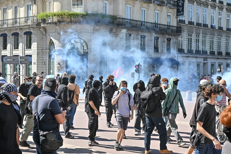 Mobilizarea elevilor și studenților în Franța