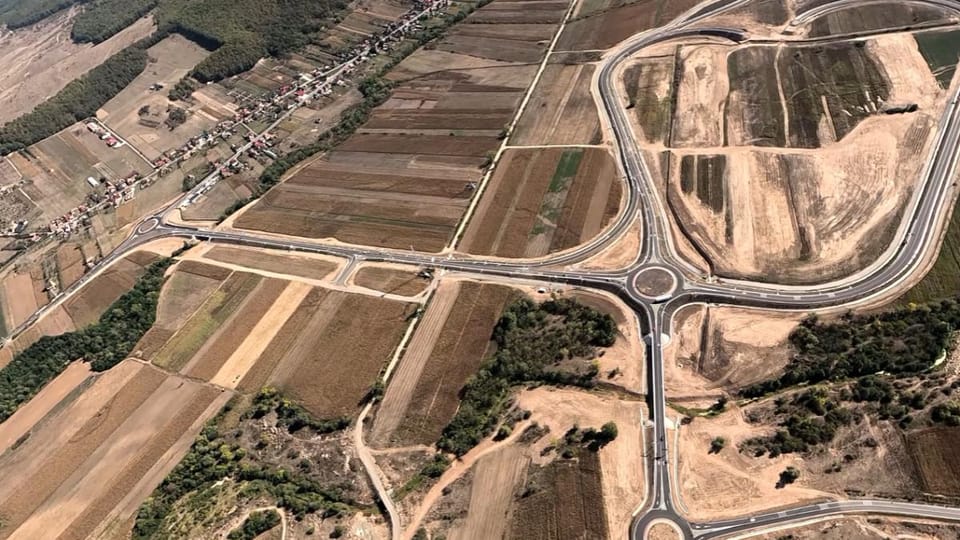 Lucrări pe ultima secțiune a Autostrăzii Transilvania