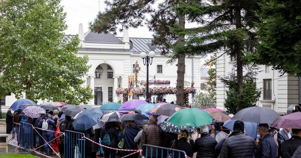 Incident la pelerinajul de la Catedrala Mitropolitană din Iași