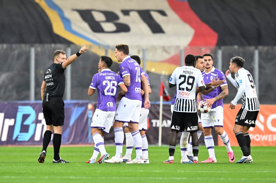 Confruntarea dintre FC Argeș și UTA Arad în Superliga