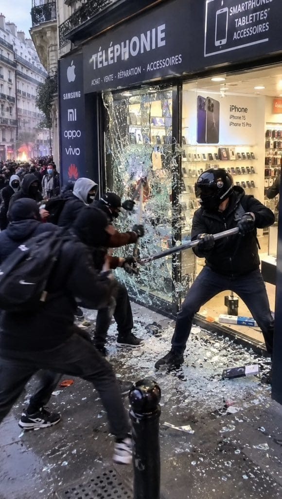 Tensiuni în Franța și creșterea vânzărilor de arme neletale