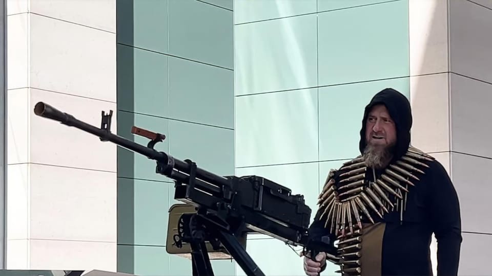 Promovarea militară a liderului cecen Ramzan Kadîrov
