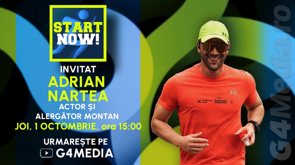Relația actorului Adrian Nartea cu activitatea sportivă