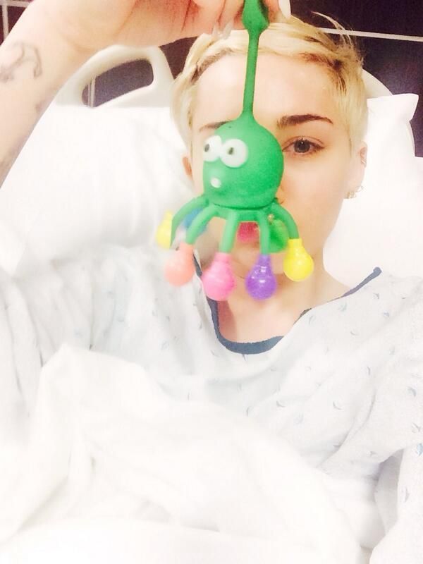 Miley Cyrus in spital