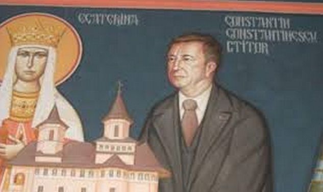 Primarul de Barlad, pictat la scara naturala in biserica