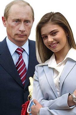 Alina Kabaeva si Vladimir Putin
