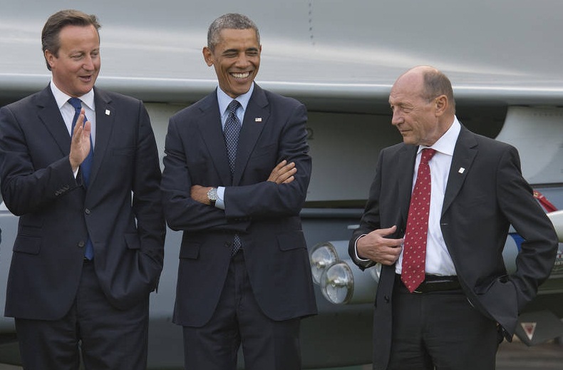 Basescu si Obama la Newport