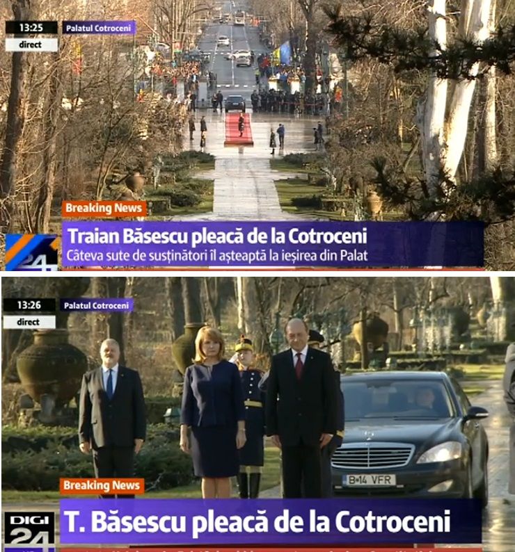 Traian Basescu a plecat