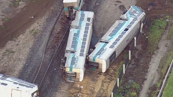 Accident de tren in SUA, un mort si 30 de raniti