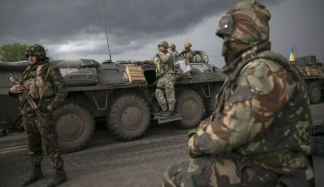 insurgenti prorusi, razboi ucraina, retragere armament greu, donetk, eduard basurin
