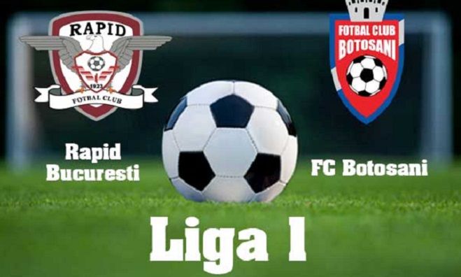 FOTBAL LIGA I: RAPID - FC BOTOSANI, scor 2-2