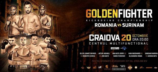 centru multifunctional craiova, vineri 20 octombrie 2017, golden fighter craiova, romania-surinam